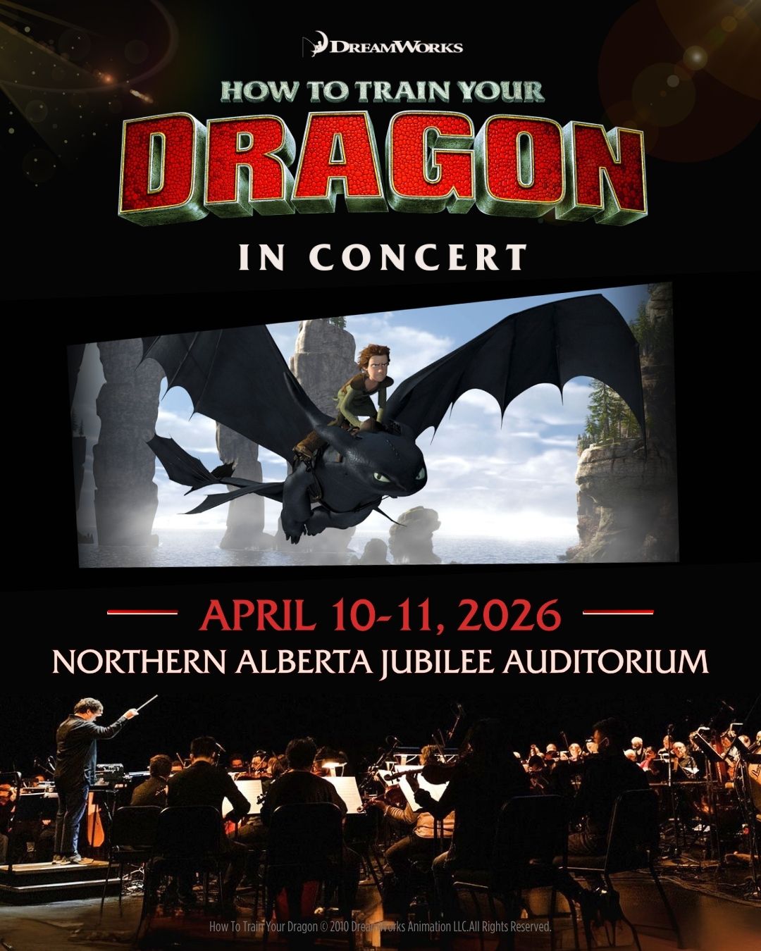 How to Train your Dragon 2026 YEG